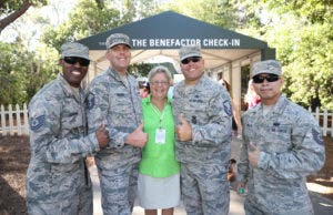 Volunteer with Air Force